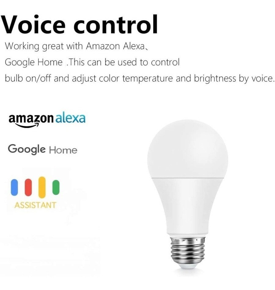Foco Inteligente Colores Wifi Smart Bulb Compatible Alexa As_1 Foco Inteligente Colores Wifi Smart Bulb Compatible Alexa As_1