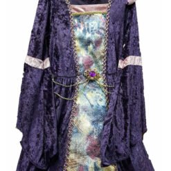 Vestido Princesa Medieval Violeta 7 A 9 Años_2