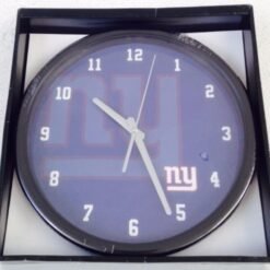 Reloj Pared Decorativo Nfl New York Giants Clock Original _1