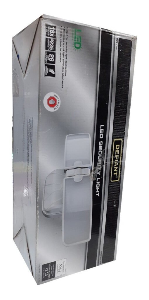 Lampara Seguridad Sensor Movimiento Defiant 2350 Lumens 120v_4