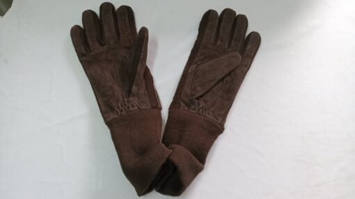 Guantes Aislante Cuero Gamuza Tela Afelpado Dama Thinsulate_8