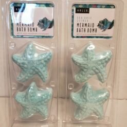 Paquete 3 Bomba Baño Hallu Citricos Sal Marina Mermaid 100 G_1