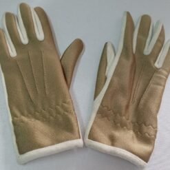 Guantes Aislante Cuero Gamuza Tela Afelpado Dama Thinsulate_19