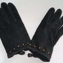 Guantes Aislante Cuero Gamuza Tela Afelpado Dama Thinsulate_17