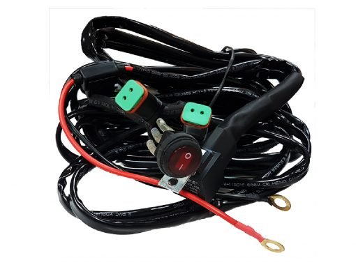 Arnes Cableado Conector Estilo Deutsch Barra Luz Led RAYFIRE_0