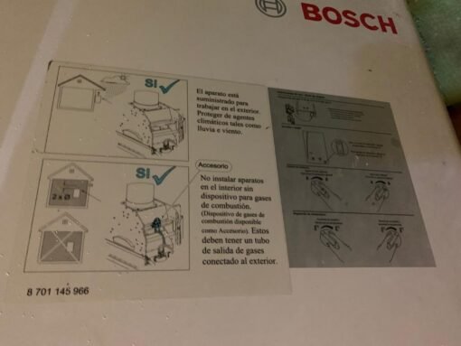 Calentador Bosch Confort 13n Instantaneo 10l Ahorro Usado_4