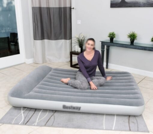 Colchon Cama Inflable Bomba Electrica Bestway Queen _2
