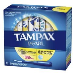 Tampones Pearl 36 Pz Regluar Con Escencia Tampax Tampons _0