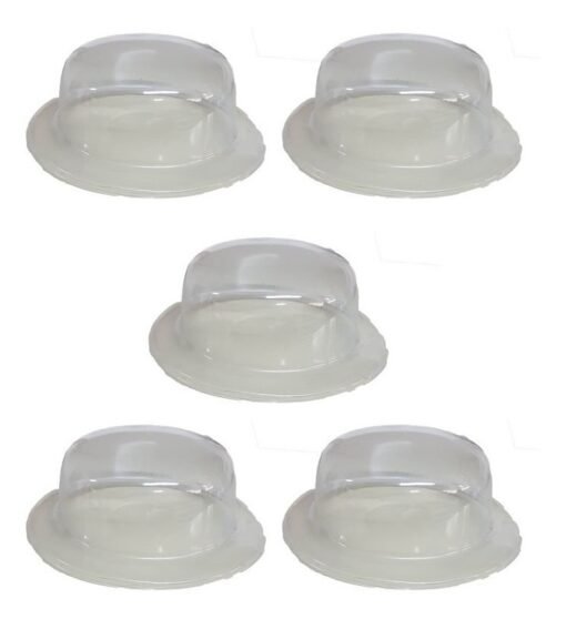 Sombrero Bombin Transparente Paquete 5_0