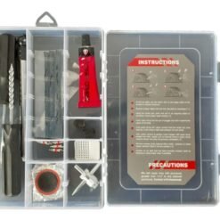 Kit Juego Reparacion Llantas Firestone Parchado Herramienta _0