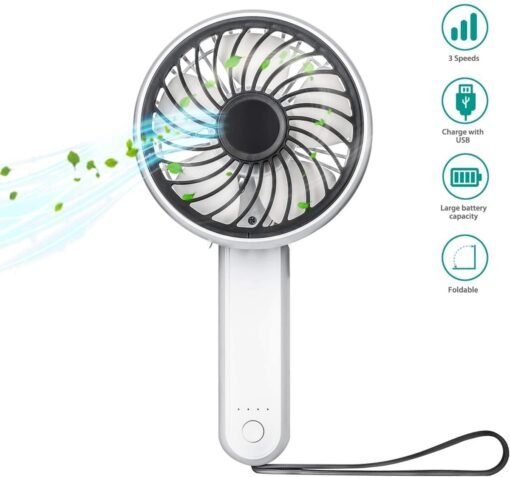Mini Ventilador Usado Mano Usb Portatil Personal Marca Mod _4