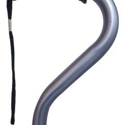 Baston Carex Azul Gris Metalico Aluminio Mango Suave Liviano_3