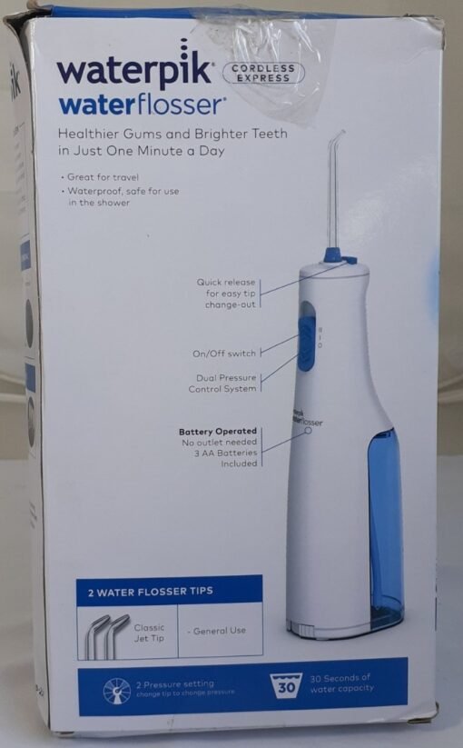 Irrigador Bucal Inalambrico Waterpik Dental Water Jet Cordle_4