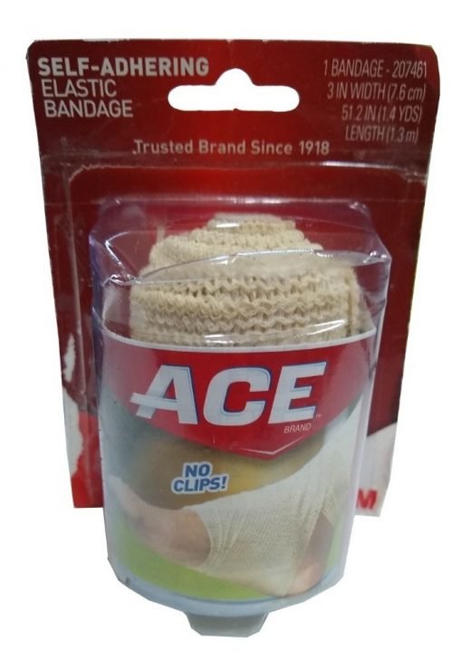 Ace Vendaje Elastico Autoadherente 3 Pulgadas Compresion_2