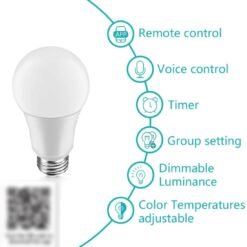 Foco Inteligente Colores Wifi Smart Bulb Compatible Alexa As_7