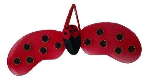 Alas Para Niña De Catarina O Ada Color Rojo Disfraz Magicas _2