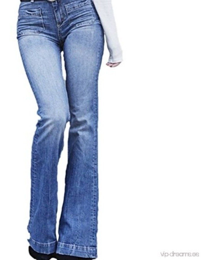 Pantalon Aeropostale Acampanados Dama Mujer Mezclilla 5/6 3 - D bazar
