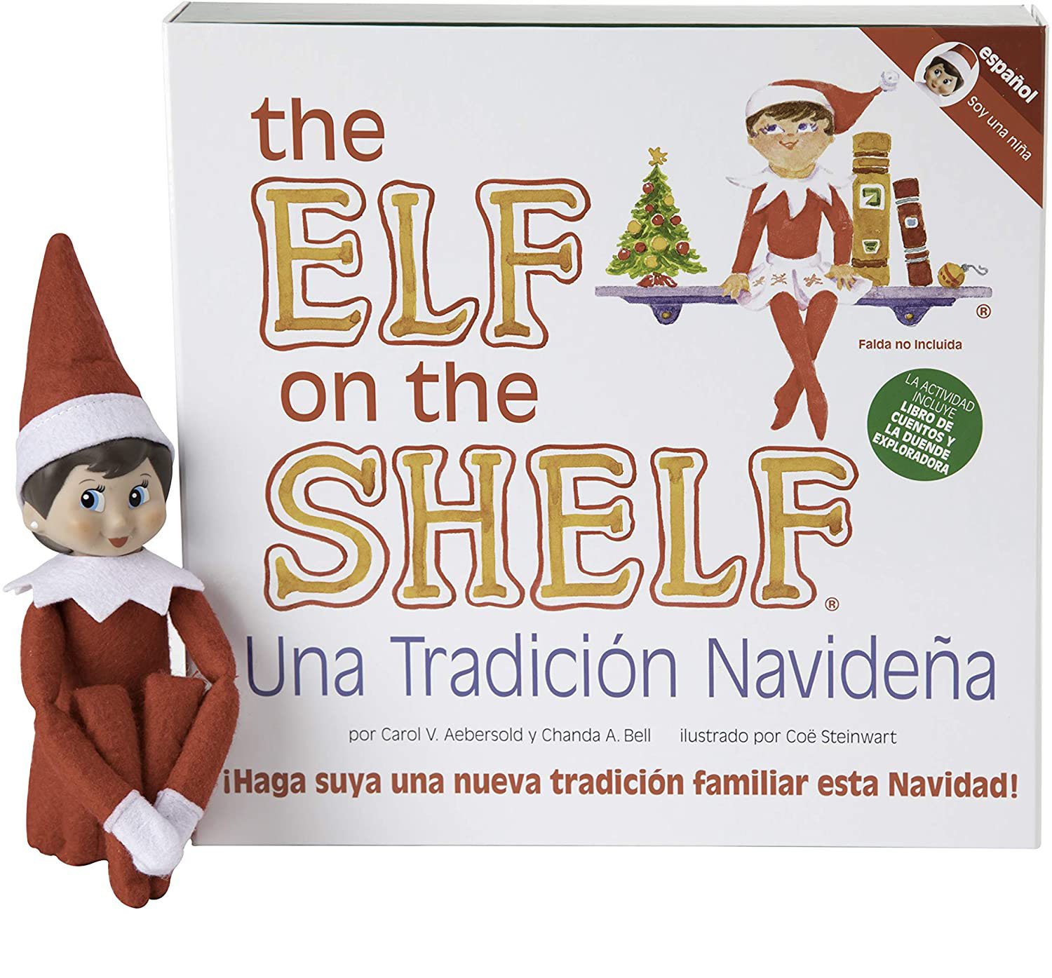 Elfo Duende Niña Esp Con Cartita Ingles Pack Navideño_3