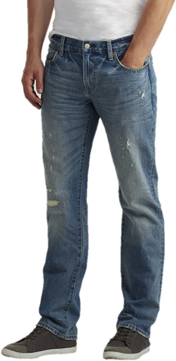 Pantalon Aeropostale Caballero Slim Straight Relaxed Jeans A - D bazar