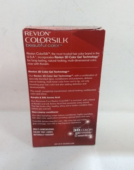 Tinte Cabello Revlon Color Seda Permanente Libre Amoniaco _12
