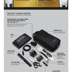 Andis Cortadora Cabello Select Cut Kit Premium Casa Recarga_3