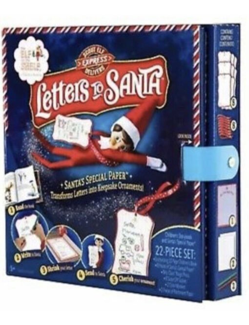 Elf On The Shelf Paquete Navidad Bernardo Cartita Santa_3