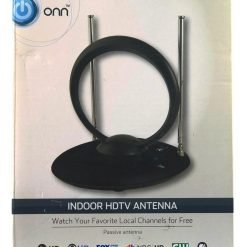 Antena Para Interior Onn Hdtv Pasiva Alta Definicion Conejo_1