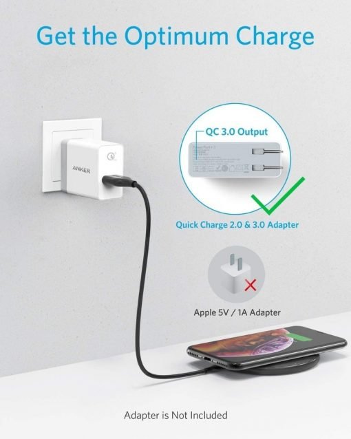 Cargador Inalambrico Anker Powerwave Inalambrico iPhone New_4
