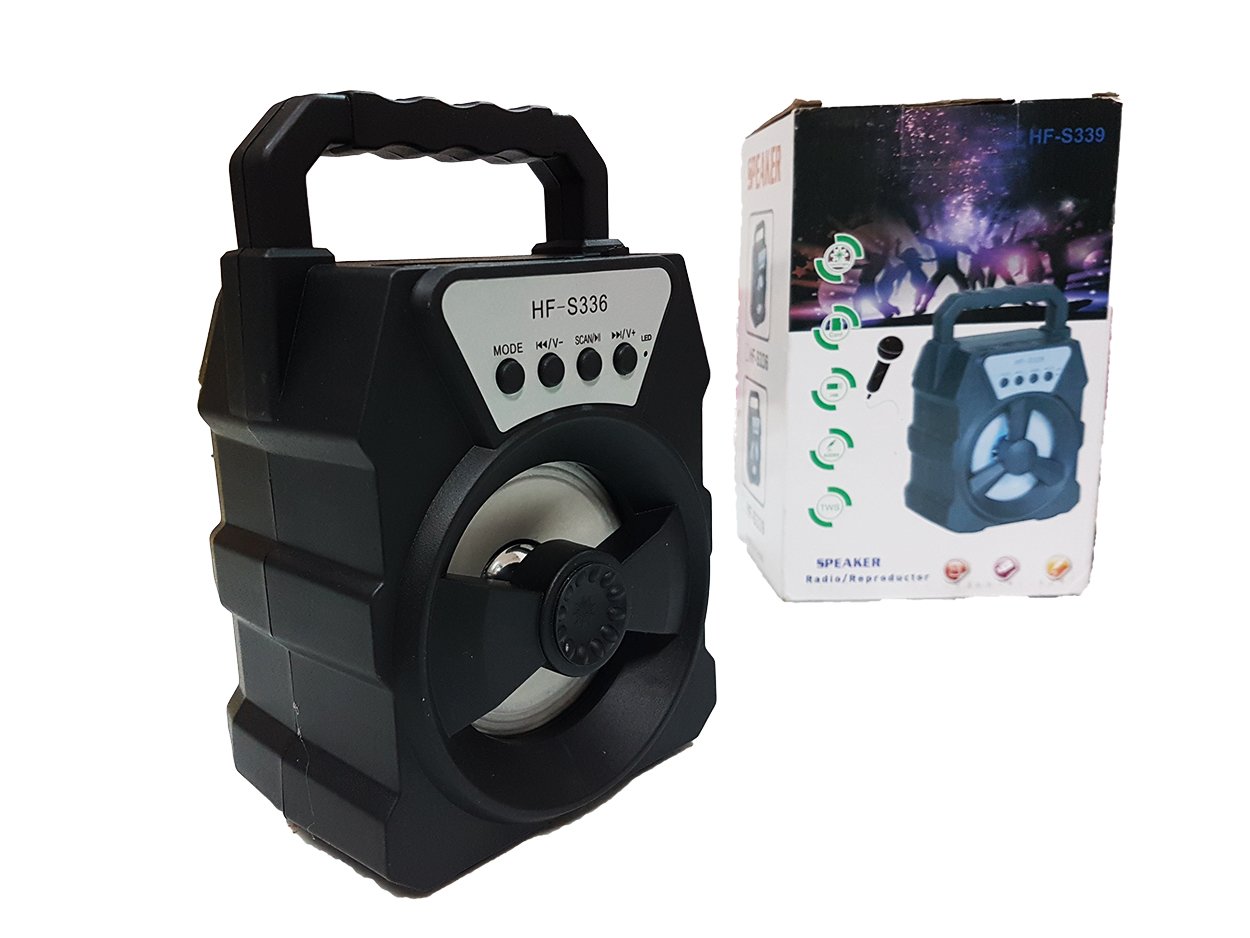 Mini Bocina HF-S336 Speaker Reproductor Audio MP3 Bluetooth_0