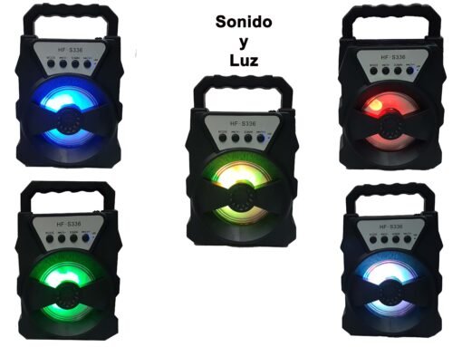 Mini Bocina HF-S336 Speaker Reproductor Audio MP3 Bluetooth_1