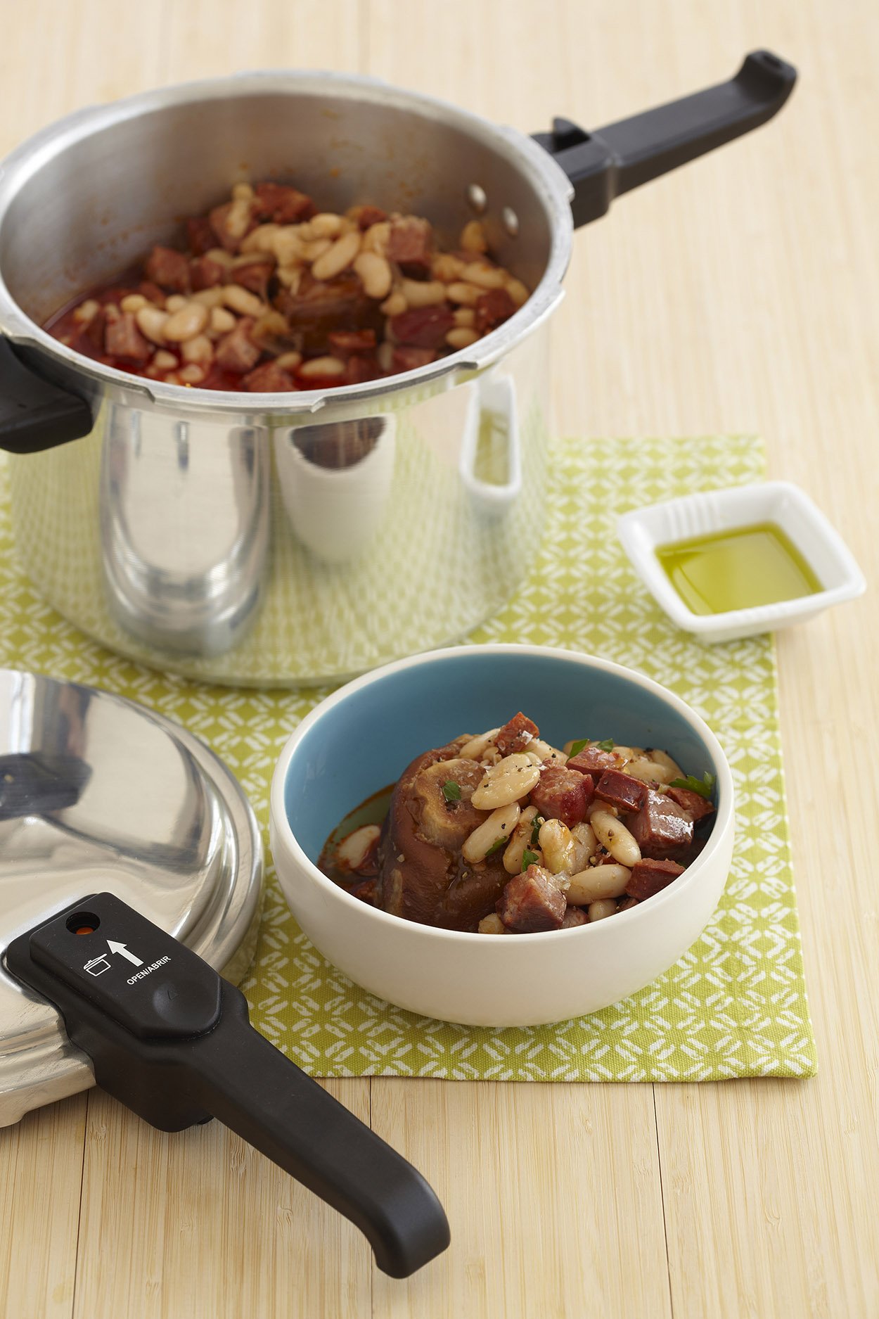 Olla De Presión Aluminio 5.7 Litros IMUSA 6 Qt Gourmet_2