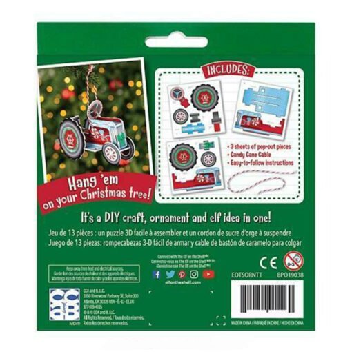 Elfo Tractor Accesorio The Elf On The Shelf Orna Moments_1