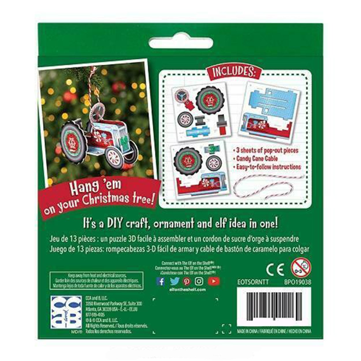 Elfo Tractor Accesorio The Elf On The Shelf Orna Moments_1 Elfo Tractor Accesorio The Elf On The Shelf Orna Moments_1