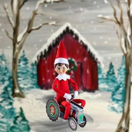 Elfo Tractor Accesorio The Elf On The Shelf Orna Moments_4
