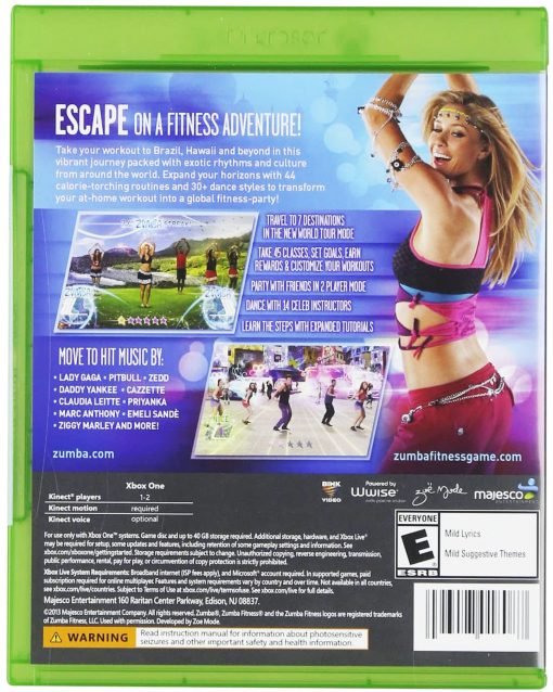 Zumba Fitness World Party - Microsoft Xbox One 44 Exitos_1