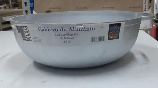 Caldero De Aluminio Marca Kloc Sin Tapa 8.5 Lt Usado 30 CM_1