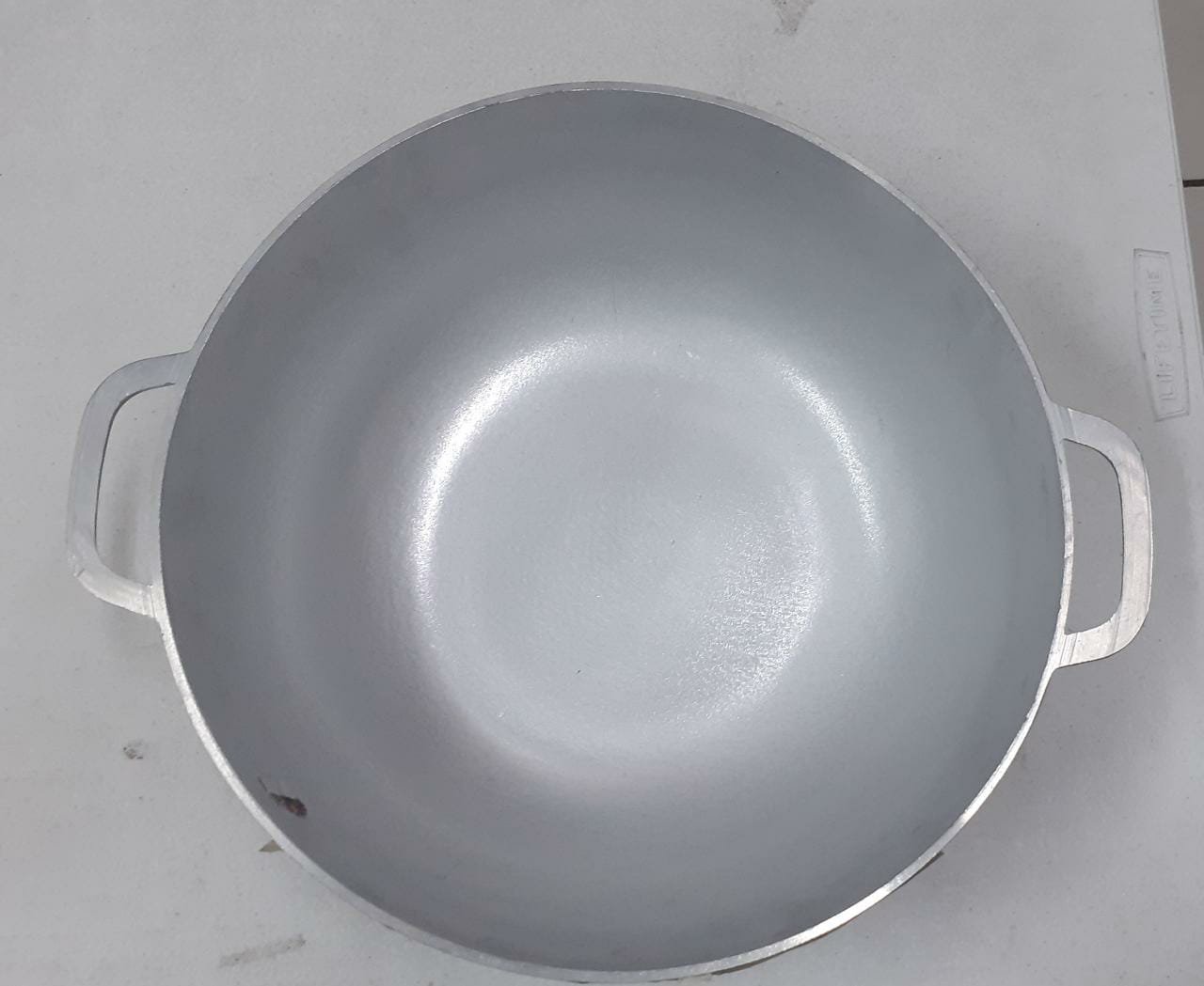 Caldero De Aluminio Marca Kloc Sin Tapa 8.5 Lt Usado 30 CM_3 Caldero De Aluminio Marca Kloc Sin Tapa 8.5 Lt Usado 30 CM_3