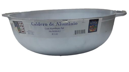 Caldero De Aluminio Marca Kloc Sin Tapa 8.5 Lt Usado 30 CM_0