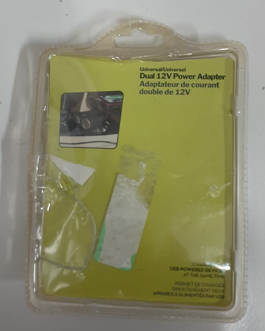 Cargador De Coche Bracketron Dual Dos Entradas 12v Usado_3