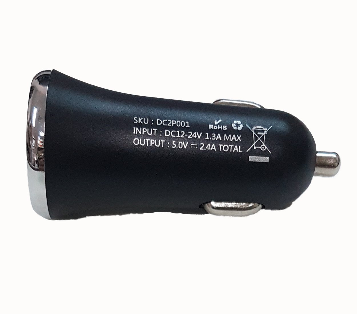 Cargador USB Dual USB Car Charger 2.4 Amp Dual Port_4