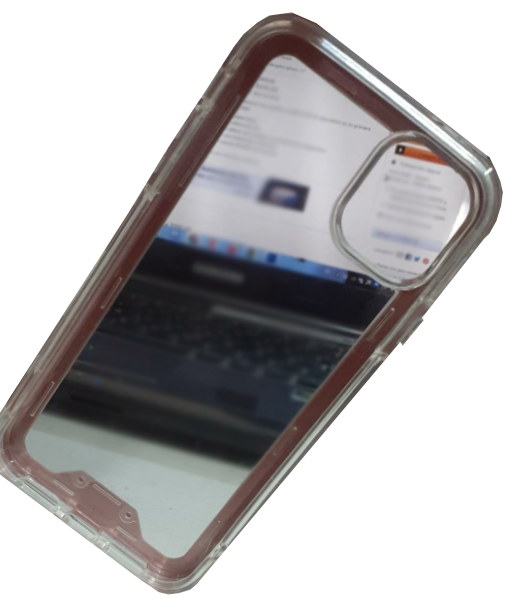 Case Protector Funda IPhone Transparente Dama usada Girl_0