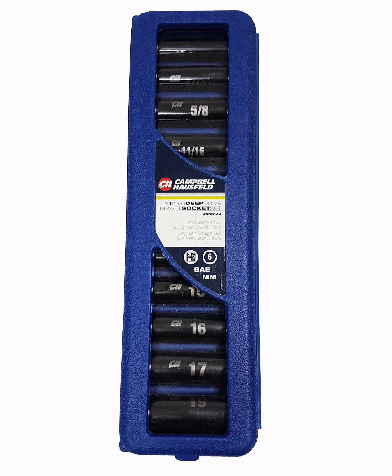 Juego De Dados Impacto 3/8 11 Piezas Campbell Hausfeld_0 Juego De Dados Impacto 3/8 11 Piezas Campbell Hausfeld_0