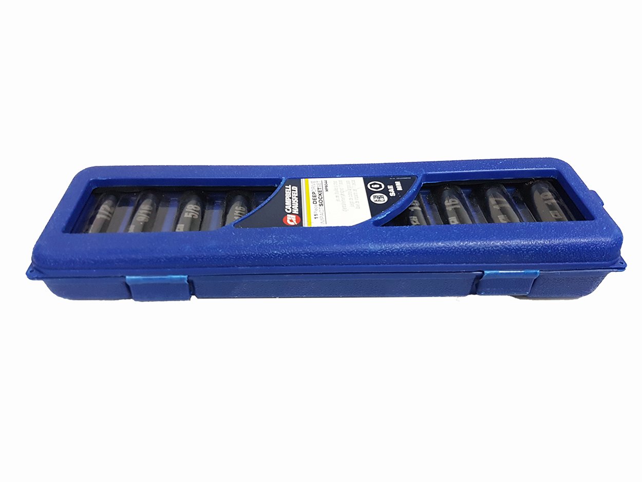 Juego De Dados Impacto 3/8 11 Piezas Campbell Hausfeld_2 Juego De Dados Impacto 3/8 11 Piezas Campbell Hausfeld_2