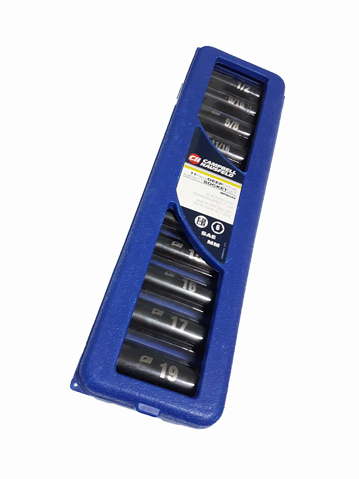 Juego De Dados Impacto 3/8 11 Piezas Campbell Hausfeld_3 Juego De Dados Impacto 3/8 11 Piezas Campbell Hausfeld_3