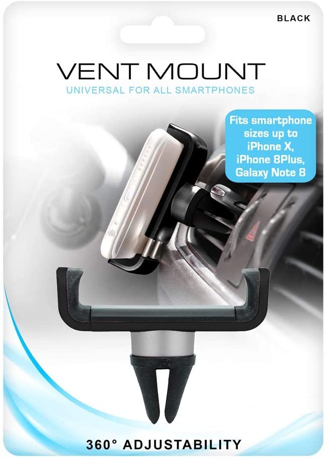 Soporte Universal Vent Mount Celulares Black New Ajustable_1 Soporte Universal Vent Mount Celulares Black New Ajustable_1