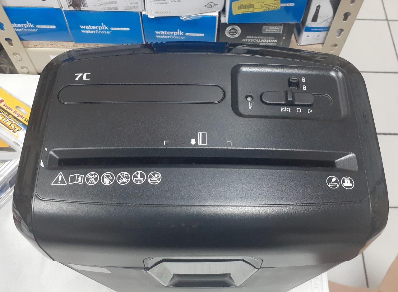 Trituradora De Corte Cruzado Powershred 7 Hojas Office Usada_4 Trituradora De Corte Cruzado Powershred 7 Hojas Office Usada_4