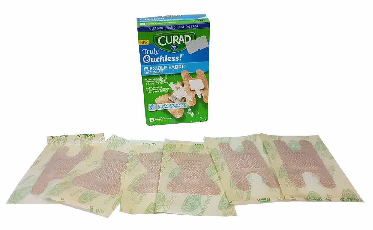 Banditas CURAD Tela Flexible 6 Unidades Easy On & OFF_0 Banditas CURAD Tela Flexible 6 Unidades Easy On & OFF_0