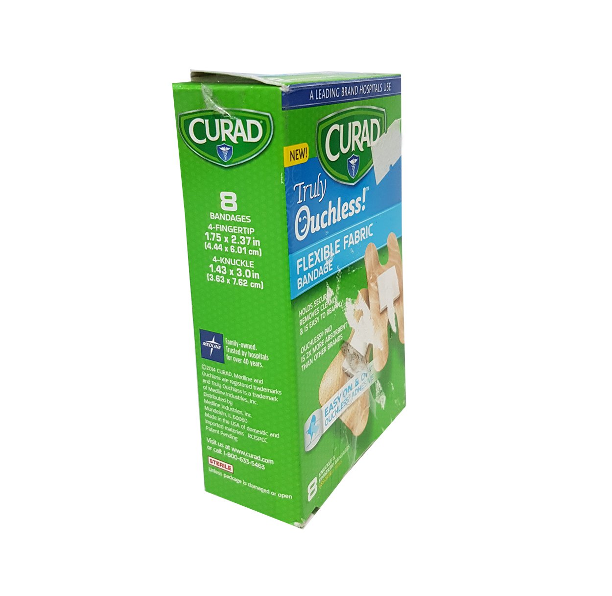 Banditas CURAD Tela Flexible 6 Unidades Easy On & OFF_3 Banditas CURAD Tela Flexible 6 Unidades Easy On & OFF_3