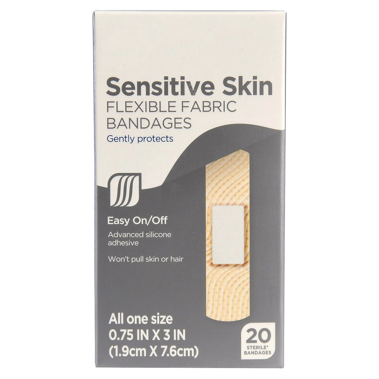 Banditas Tela Adhesiva Piel Sensible 20 Unidades EQUATE_0 Banditas Tela Adhesiva Piel Sensible 20 Unidades EQUATE_0