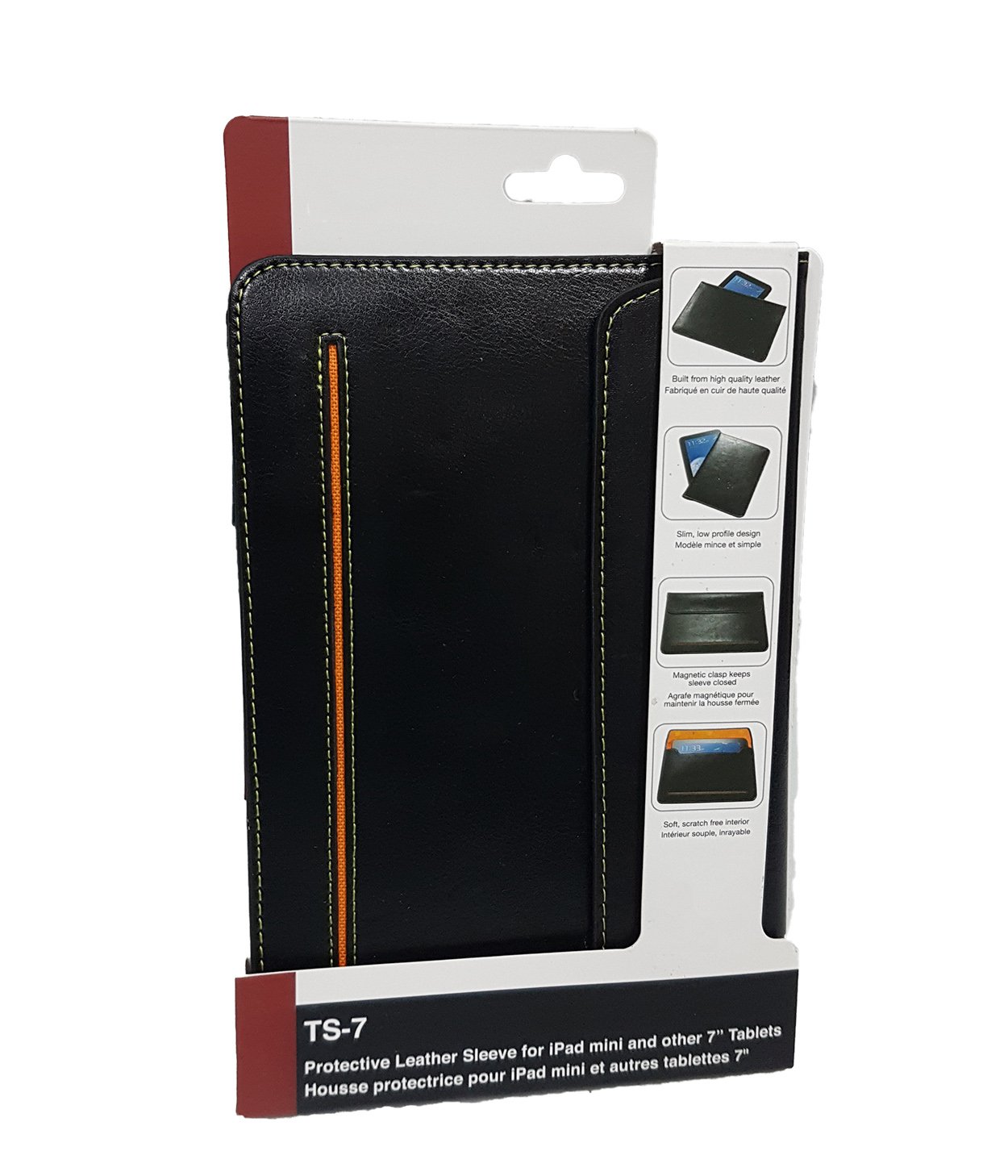 Funda Piel Universal Tablet TS-7 Negra Cyber Acoustics_4 Funda Piel Universal Tablet TS-7 Negra Cyber Acoustics_4